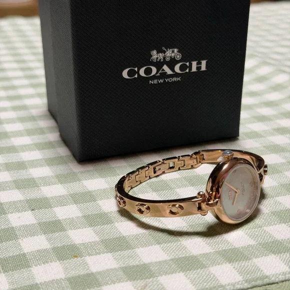 Coach Bangle Gold-Tone Women's Watch - Picture 6 of 6